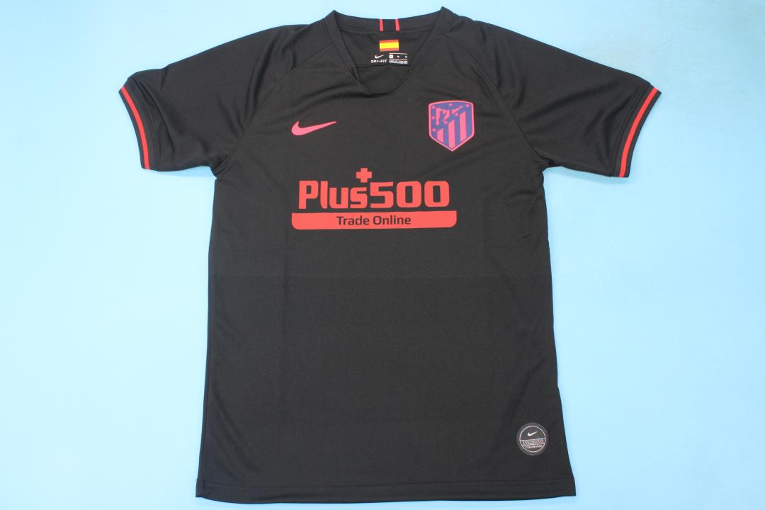 AAA Quality Atletico Madrid 19/20 Away Black Soccer Jersey